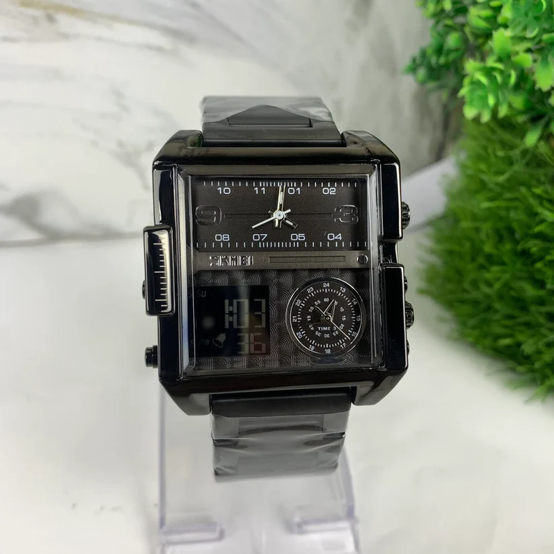 SKEMI SGW434 Dual Display Watch BLACK