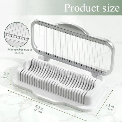 🔥LAST DAY 50% OFF🔥Egg Slicer for Hard Boiled Eggs Banana Slicer