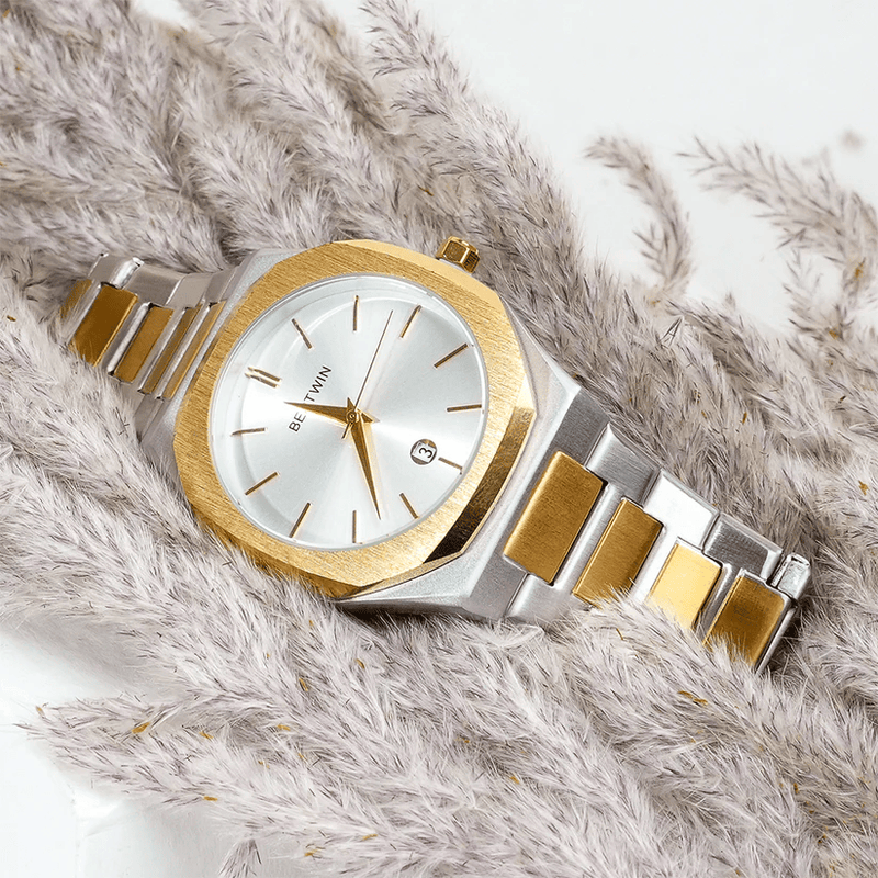 BESTWIN Waterproof Men's Quartz Watch with Date