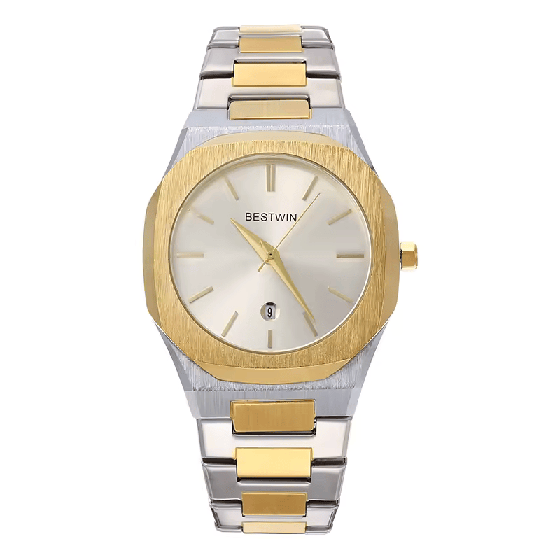 BESTWIN Waterproof Men's Quartz Watch with Date