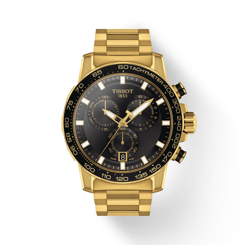 Tissot Supersport Chrono Gold