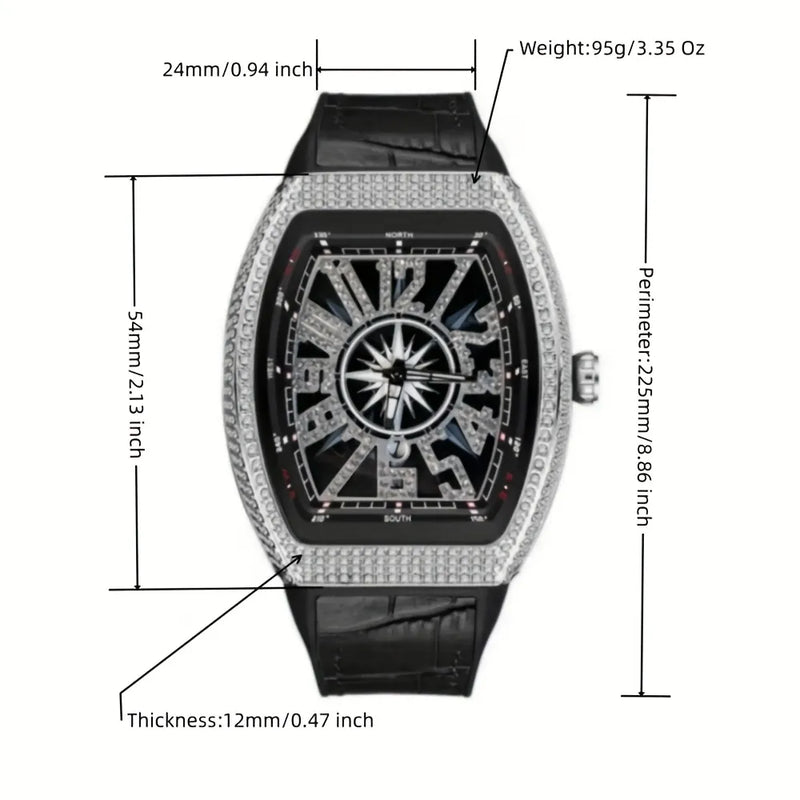 Franck Muller Yachting Watch – Premium Black Dial Luxury Watch