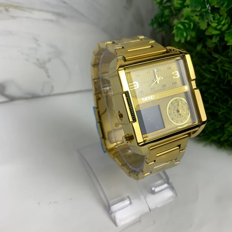 SKEMI SGW433 Dual Display Watch GOLD