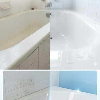 💎 2-Hour Bathroom Renovation! Premium Tub & Tile Refinishing Kit for Instant Showroom-Ready Floors 🏠✨